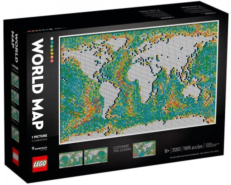 Lego Art 31203 World Map