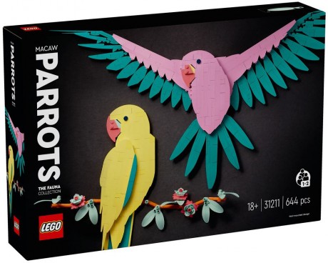 Lego Art 31211 The Fauna Collection – Macaw Parrots