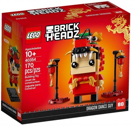 Lego BrickHeadz 40354 Dragon Dance Guy