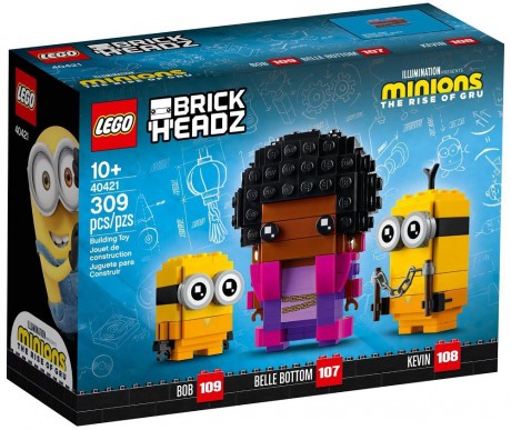 Lego BrickHeadz 40421 Belle Bottom, Kevin and Bob