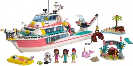 Lego Friends 41381 Rescue Mission Boat-1