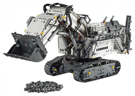 Lego Technic 42100 Liebherr R 9800 Excavator-1