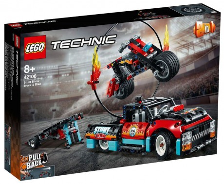 Lego Technic 42106 Stunt Show Truck & Bike