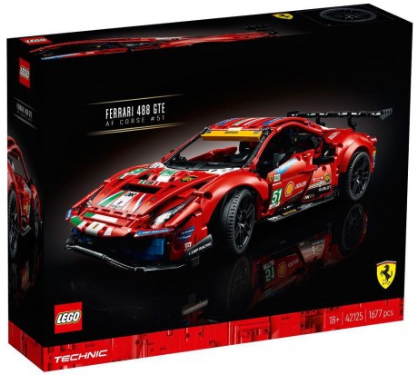 Lego Technic 42125 Lego Technic 42125 Ferrari 488 GTE “AF Corse #51