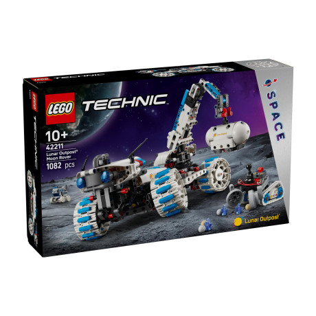 LEGO Technic 42211 Lunar Outpost Moon Rover Space Vehicle
