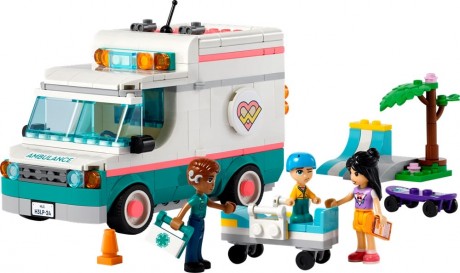 Lego Friends 42613 Heartlake City Hospital Ambulance-1