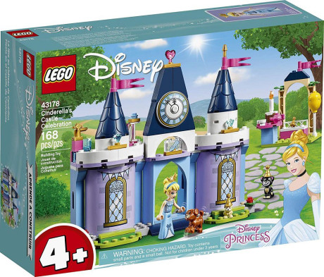 LEGO Disney 43178 Cinderella’s Castle Celebration 