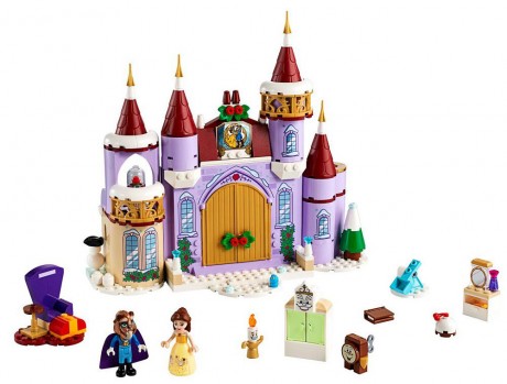 Lego Disney 43180 Belle's Castle Winter Celebration-1