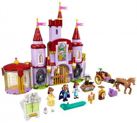 Lego Disney 43196 Belle and the Beast's Castle-1