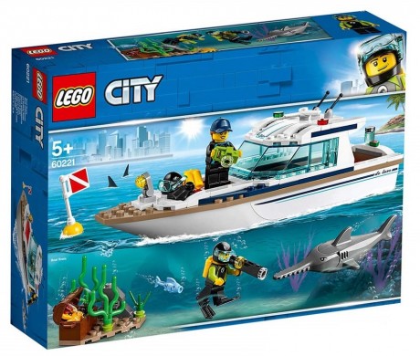 Lego City 60221 Diving Yacht