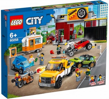 Lego City 60258 Tuning Workshop