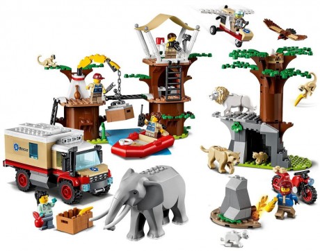 Lego City 60307 Wildlife Rescue Camp-1