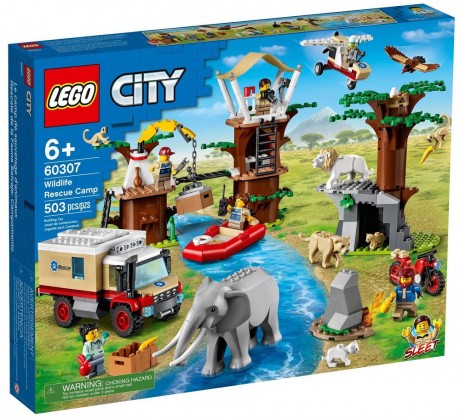 Lego City 60307 Wildlife Rescue Camp