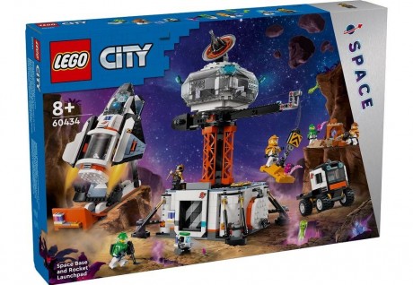 Lego City 60434 Space Base and Rocket Launchpad