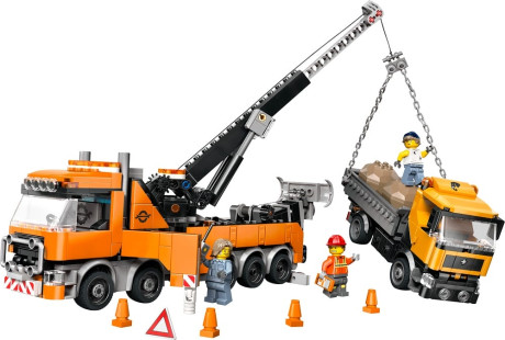 LEGO City 60467 Heavy-Duty Recovery Tow Truck with Crane-1