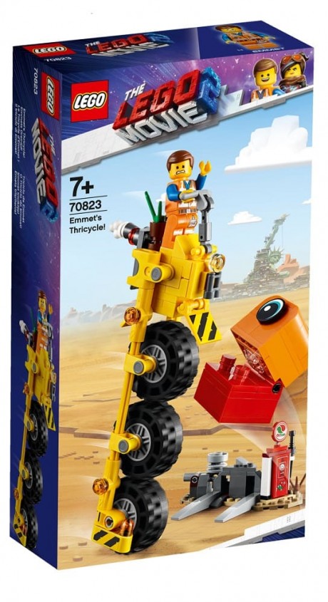 The LEGO Movie 2 70823 Emmet’s Thricycle