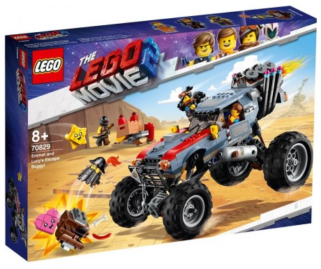The LEGO Movie 2 70829 Emmet and Lucy’s Escape Buggy