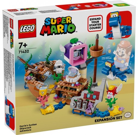 Lego Super Mario 71432 Dorrie's Sunken Shipwreck Adventure