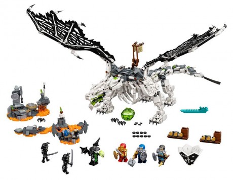 Lego Ninjago 71721 Skull Sorcerer's Dragon-1