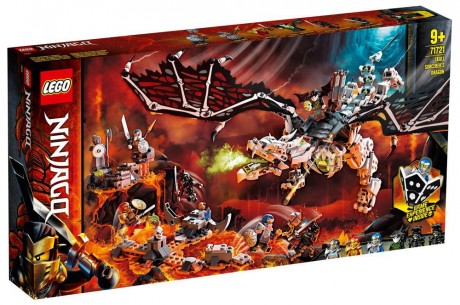 Lego Ninjago 71721 Skull Sorcerer's Dragon
