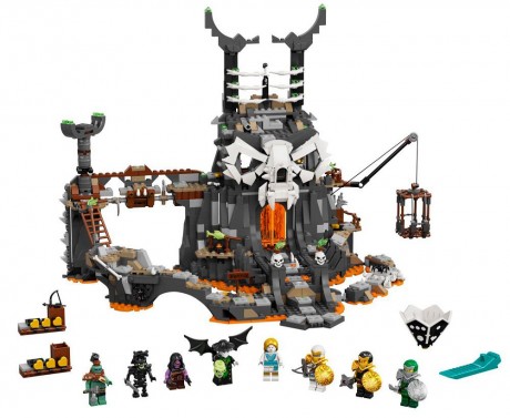 Lego Ninjago 71722 Skull Sorcerer's Dungeons-1