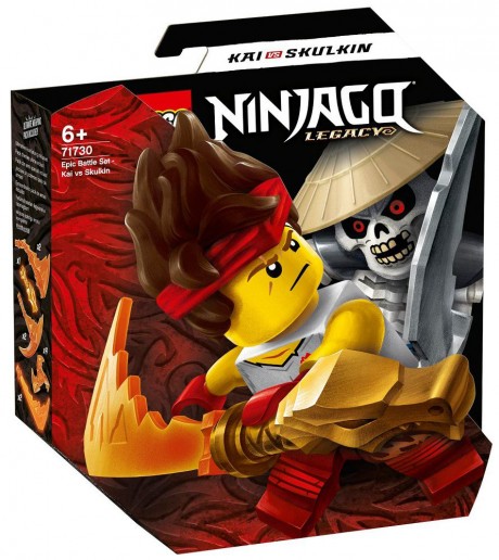 Lego Ninjago 71730 Epic Battle Set – Kai vs Skulkin