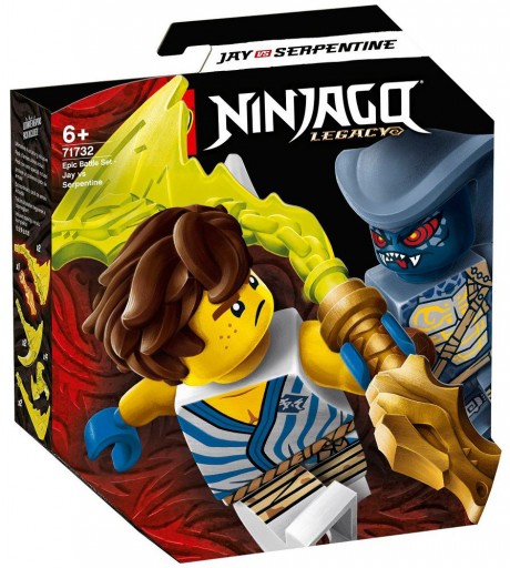 Lego Ninjago 71732 Epic Battle Set – Jay vs Serpentine Spinner