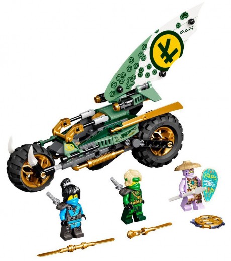Lego Ninjago 71745 Lloyd’s Jungle Chopper Bike-1