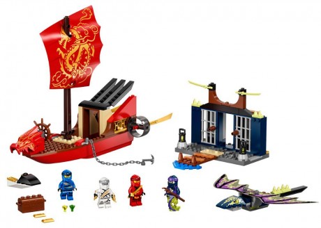 Lego Ninjago 71749 Final Flight of Destiny's Bounty-1