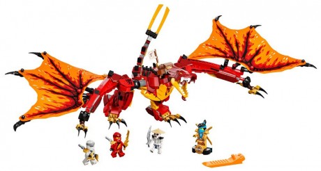 Lego Ninjago 71753 Fire Dragon Attack-1