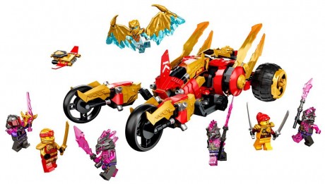 Lego Ninjago 71773 Kai’s Golden Dragon Raider-1