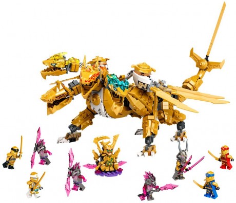 Lego Ninjago 71774 Lloyd’s Golden Ultra Dragon-1