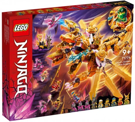 Lego Ninjago 71774 Lloyd’s Golden Ultra Dragon
