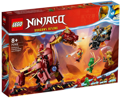 Lego Ninjago 71793 Heatwave Transforming Lava Dragon