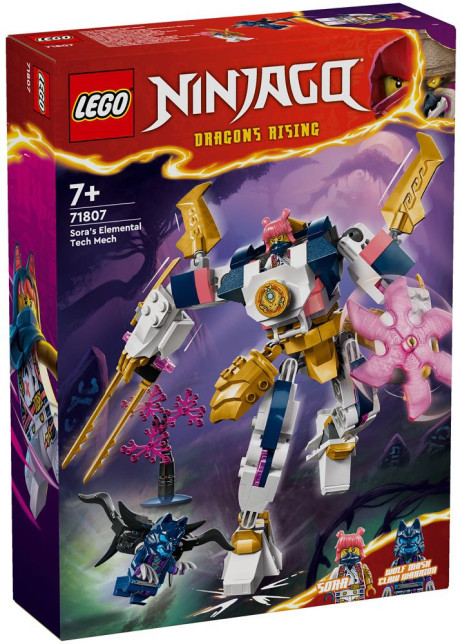 Lego Ninjago 71807 Sora's Elemental Tech Mech