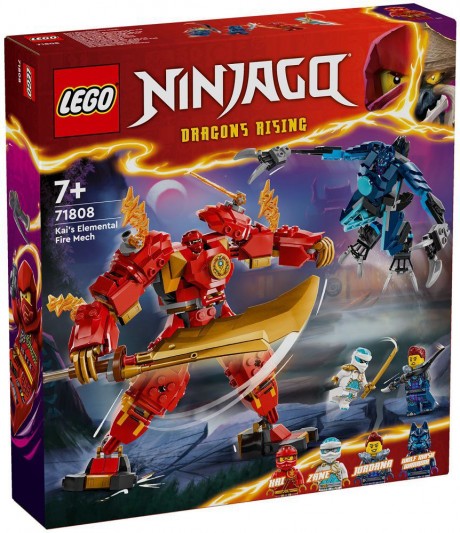 Lego Ninjago 71808 Kai's Elemental Fire Mech
