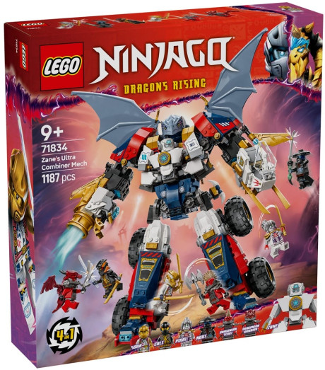 Lego Ninjago 71834 Zane's Ultra Combiner Mech