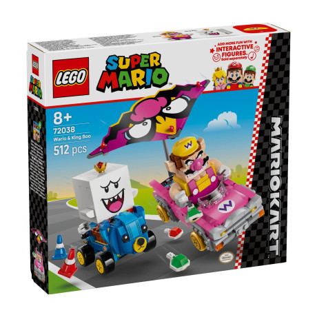 LEGO Super Mario 72038 Mario Kart – Wario & King Boo