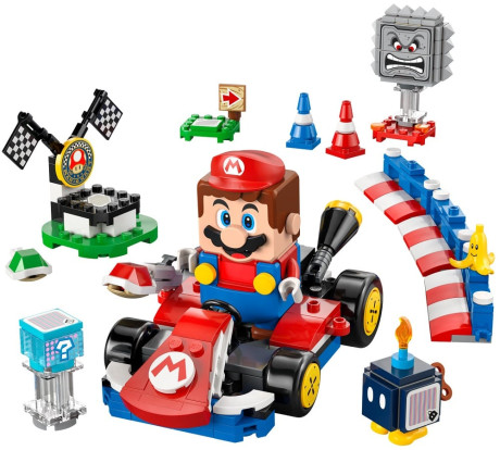 LEGO Super Mario 72043 Mario Kart - Interactive LEGO Mario & Standard Kart-1