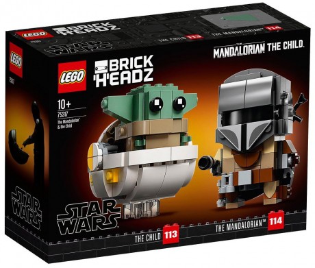 Lego BrickHeadz 75317 The Mandalorian & The Child