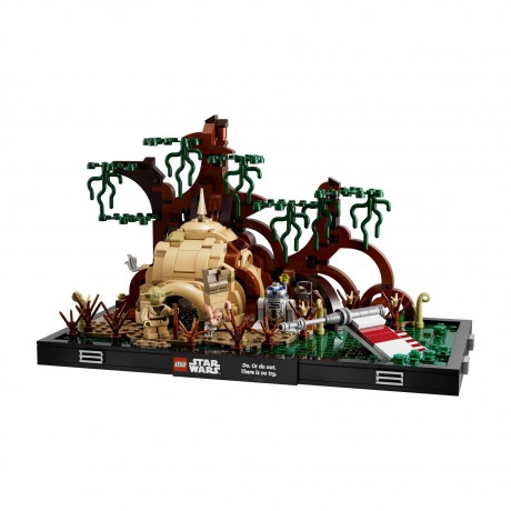 Lego Star Wars 75330 Dagobah Jedi Training Diorama-1