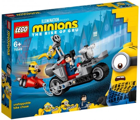 Lego Minions 75549 Unstoppable Bike Chase