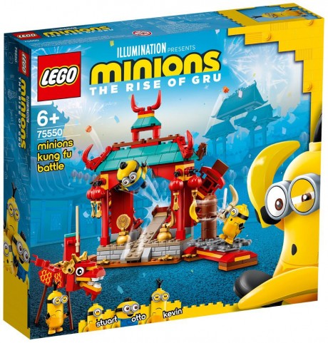 Lego Minions 75550 Minions Kung Fu Battle