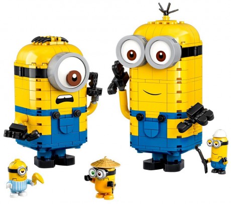 Lego Minions 75551 Brick-built Minions and their Lair-1