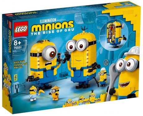 Lego Minions 75551 Brick-built Minions and their Lair