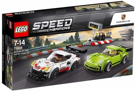 Lego Speed Champions 75888 Porsche 911 RSR and 911 Turbo 3.0