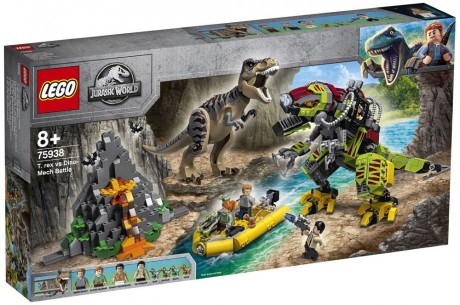 Lego Jurassic World 75938 T. rex vs Dino Mech Battle