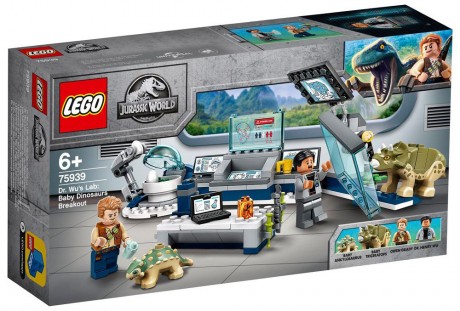 Lego Jurassic World 75939 Dr. Wu's Lab: Baby Dinosaurs Breakout