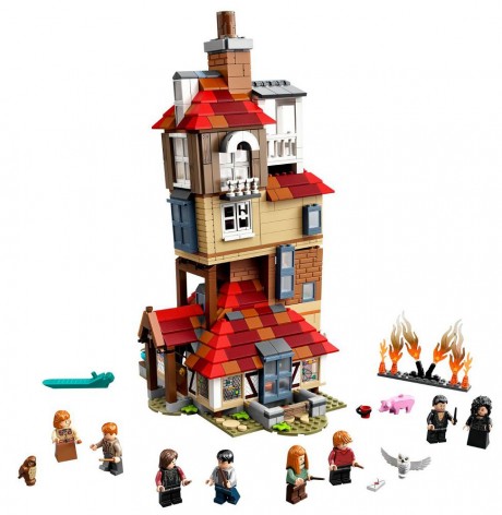 Lego Harry Potter 75980 Attack on The Burrow-1