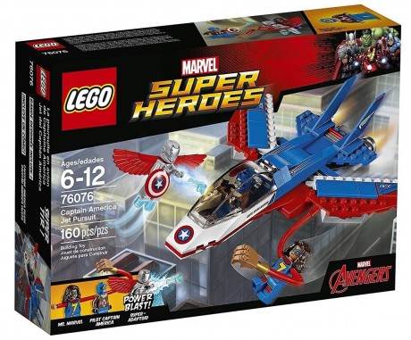 Lego Marvel Super Heroes 76076 Captain America Jet Pursuit